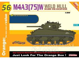 M4A3 (75)W Weld Hull w/Logs and Backpacks