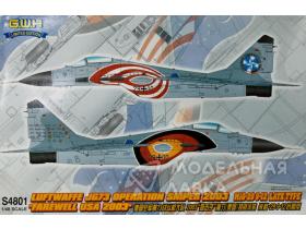 MiG-29 9-12 Fulcrum A (Late) 'Farewell USA 2003' Kit First Look