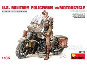 Military Policemen w/Motorcycle