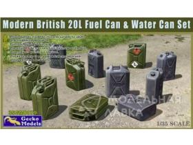 Modern British 20L Fuel Can & Water Can Set