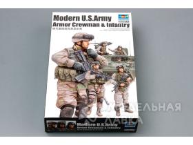 Modern U.S.Army Armor Crewman & Infantry