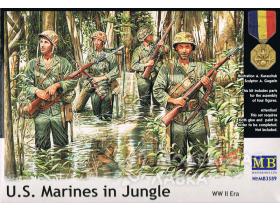 Морские пехотинцы США в джунглях