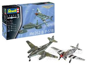 Набор Combat Set Турбореактивный истребитель Me262 и истребитель  дальнего радиуса действия P-51B