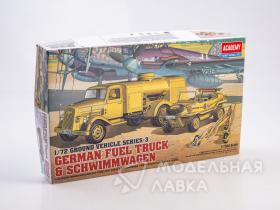 Набор два в одном: German Fuel Truck & Schwimmwagen