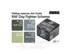 Набор красок Jim Scale "RAF Day Fighter Scheme"