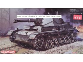 Немецкая САУ Pz.Sfl.IVb 10.5cm le.FH.18/1 Sd.Kfz.165/1 Ausf.A