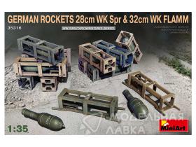 Немецкие снаряды 28см WK Spr и 32см WK FLAMM