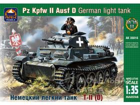 Немецкий лёгкий танк Pz.Kpfw.II Ausf.D