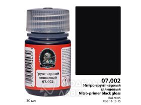 Нитро-грунт черный глянцевый (30мл)