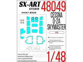 Окрасочная маска Cessna O-2A Skymaster (ICM)