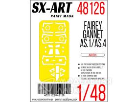 Окрасочная маска Fairey Gannet AS.1/AS.4 (Airfix)