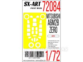 Окрасочная маска Mitsubishi A6M2b Zero (Airfix)