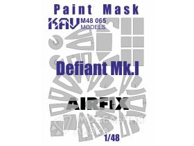 Окрасочная маска на Defiant Mk.I (Airfix)