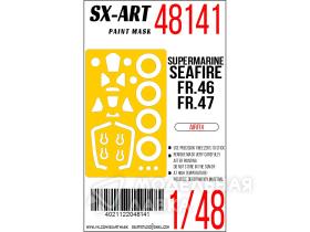 Окрасочная маска Supermarine Seafire FR.46/FR.47 (Airfix)