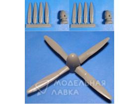 P-61 Black Widow Propellers & Spinners for Revell