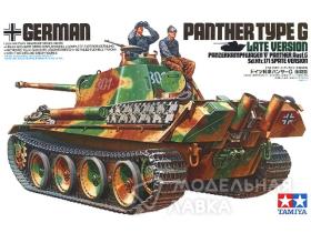 Panther Type G(поздняя версия) с 2-мя фигурами танкистов