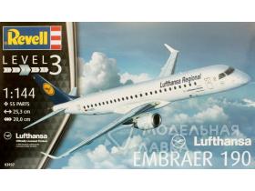 Пассажирский самолет Embraer 190 авиакомпании "Lufthansa"
