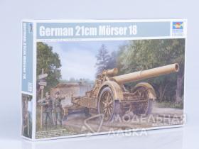 Пушка немец, 21см тяжёлое орудие 18