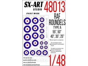 Raf Roundels Type A (55?, 50?, 40?, 35?, 25?)