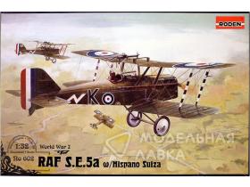 Raf S.E.5a w/Hispano Suiza