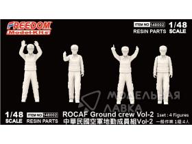 "ROCAF Ground crew Vol-2 RESIN PARTS  1set : 4 Figures  "