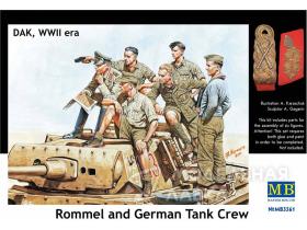 Роммель и танкисты, ДАК, WW II эпохи