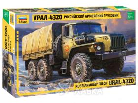 Российский армейский грузовик Урал-4320