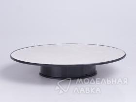Rotary Display Stand, Large, diameter 31 cm (silver)
