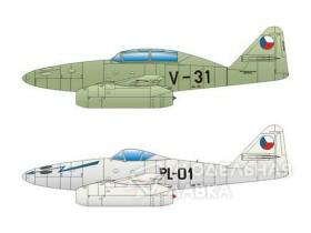 S-92/CS-92 Decals (Czechoslovakian Me 262A/B)
