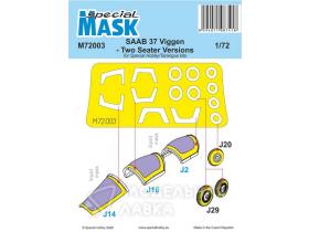 SAAB 37 Viggen Two Seater Mask