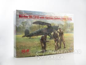 Самолет Bucker Bu 131D с германскими кадетами (1939-1945 гг.)