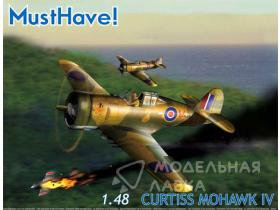 Самолет Curtiss H-75 A-4 Mohawk IV