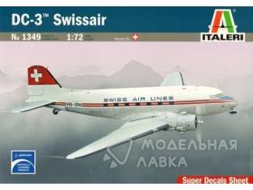 Самолет DC-3 Swissair