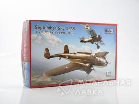 Самолёт September Sky 1939 P.11a i PZL 37B Los (2 w 1)