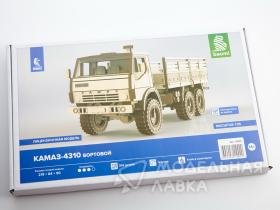 Сборная модель КАМАЗ-4310 Бортовой