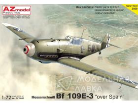 Сборная модель самолета Bf 109E-3 „Over Spain“