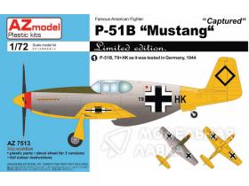 Сборная модель самолета P-51B Mustang Captured