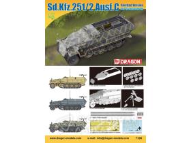 Sd.Kfz.251/2 Ausf.C RIVETTED VERSION mit GRANATWERFER
