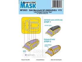 SIAI-Marchetti SF-260EA/D/EU ‘Late Bulged Canopy Type’ Mask