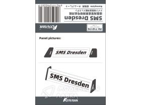 SMS Dresden Nameplate(For Flyhawk FH1307)