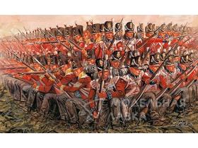 Солдатики Британская пехота 1815