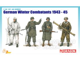 Солдаты Немецкая пехота зимой