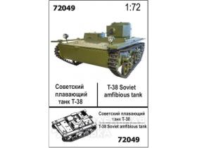 Советский плавающий танк Т-38