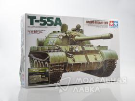 Советский танк Т-55А, с одной фигурой