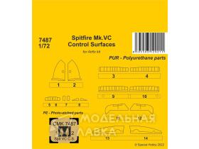 Spitfire Mk.VC Control Surfaces / для комплекта Airfix