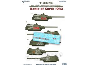 Т-34/76 мod 1942/43 Factory CHKZ Part I Battle of Kursk 1943