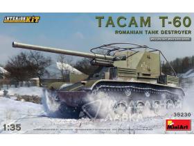 “Tacam” T-60 Румынская САУ. Набор с Интерьером