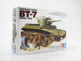 Танк БТ-7 (2 фигуры, фототравление, наборные траки)