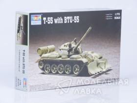 Танк Т55 с БТУ-55