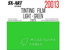 Тонировочная пленка светло-зелёная 148x200 (2 листа)